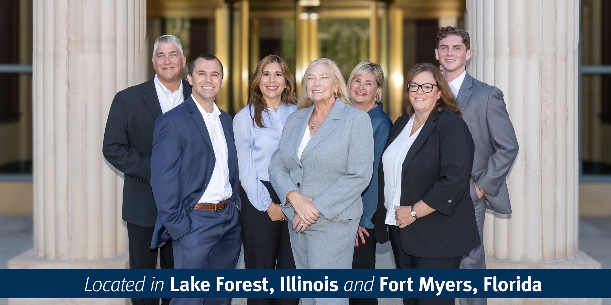 team photo of Reich Yore Jenne Wealth Management Group